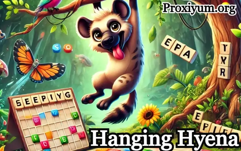 Hanging Hyena