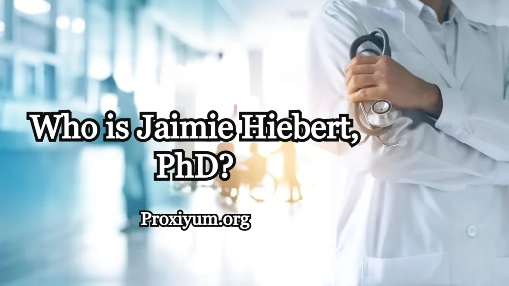 Who is Jaimie Hiebert, PhD?