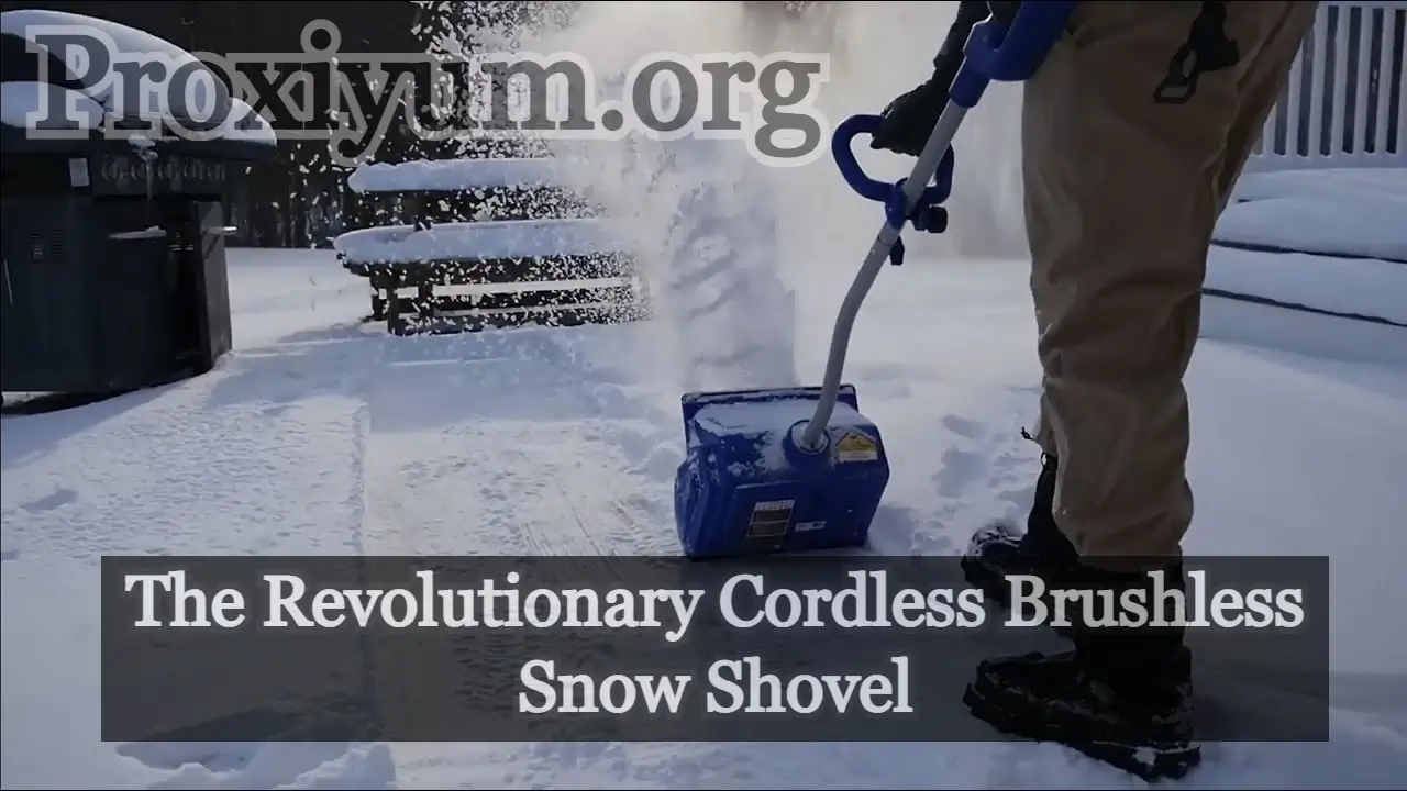 Brushless Snow Shovel